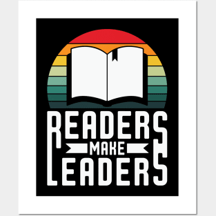 Readers Make Leaders - Book lover Posters and Art